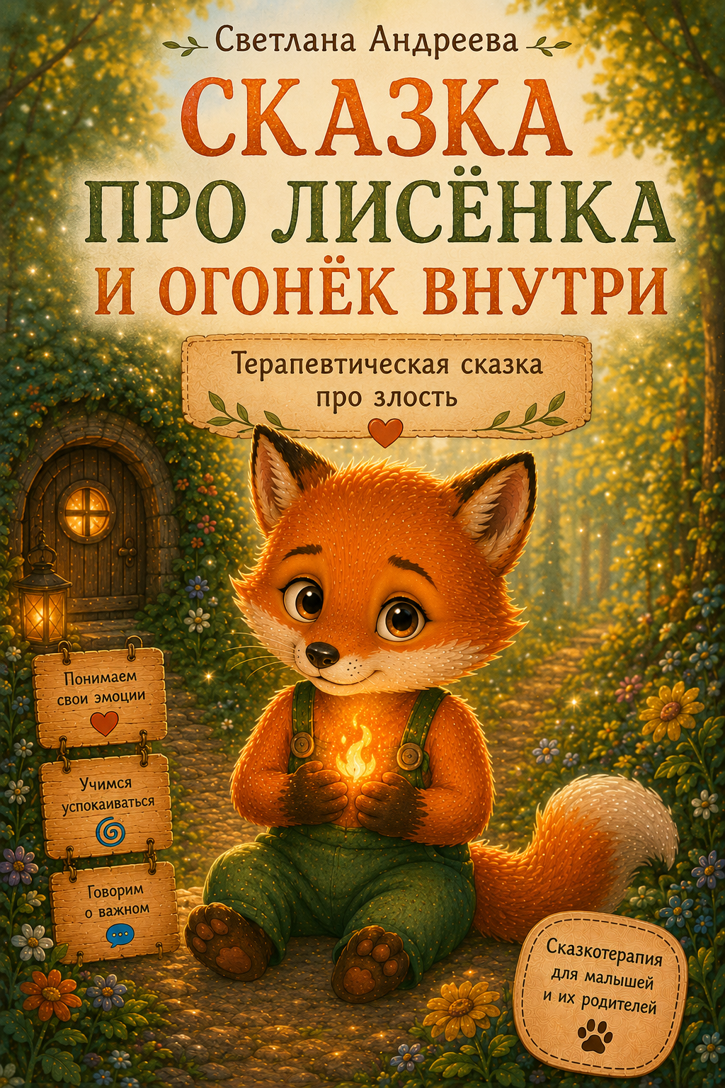 Сказка «Лисёнок и огонёк внутри»