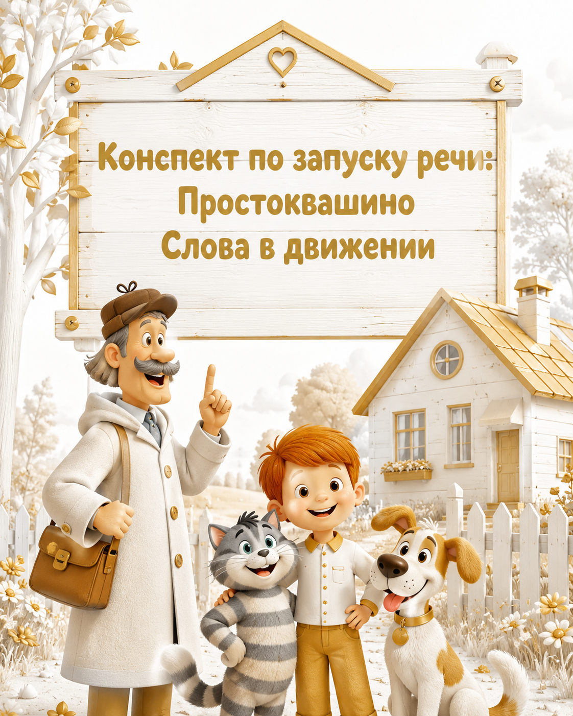 Конспект по запуску речи: Простоквашино в движении (2)