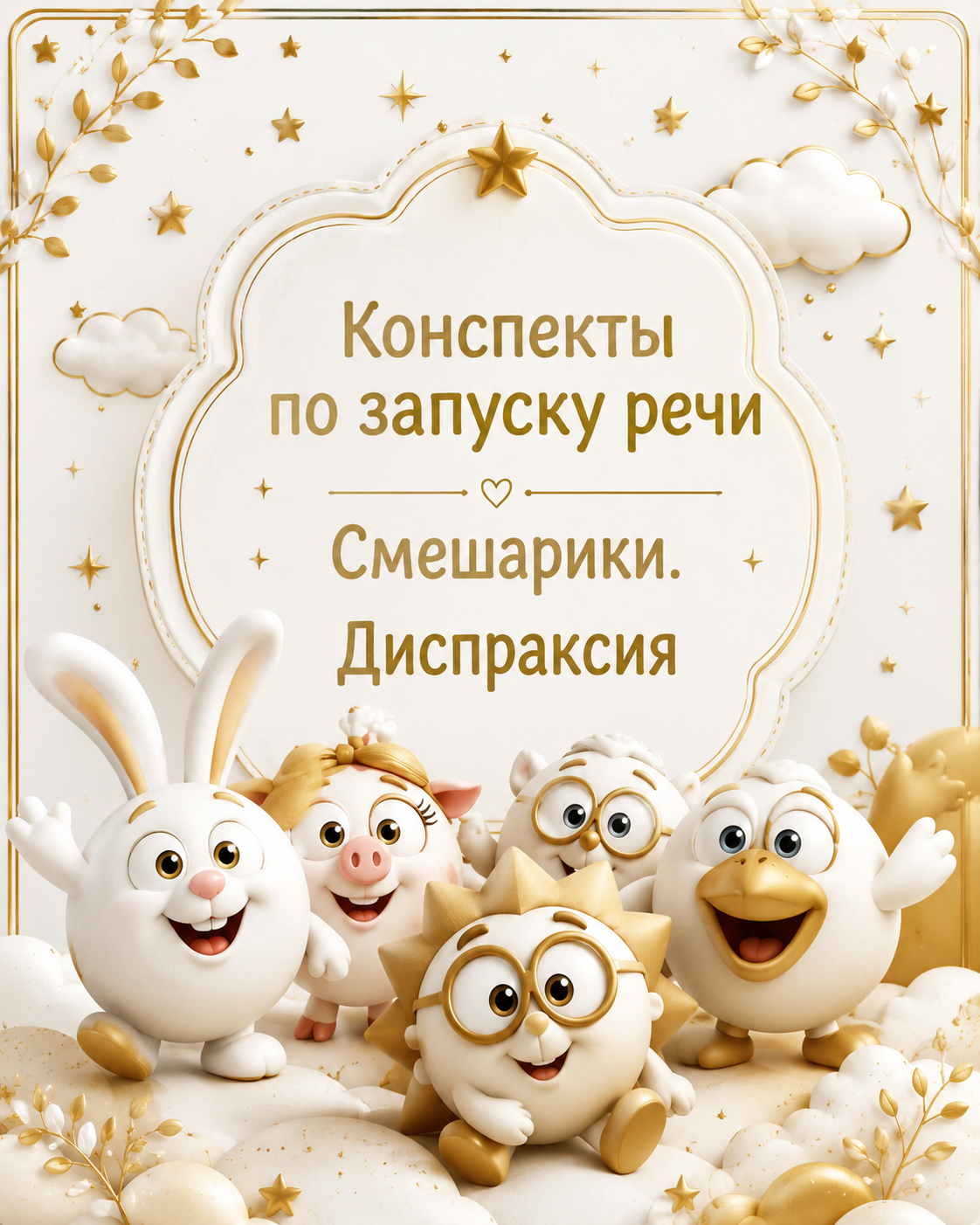 Конспект по запуску речи: Смешарики диспраксия