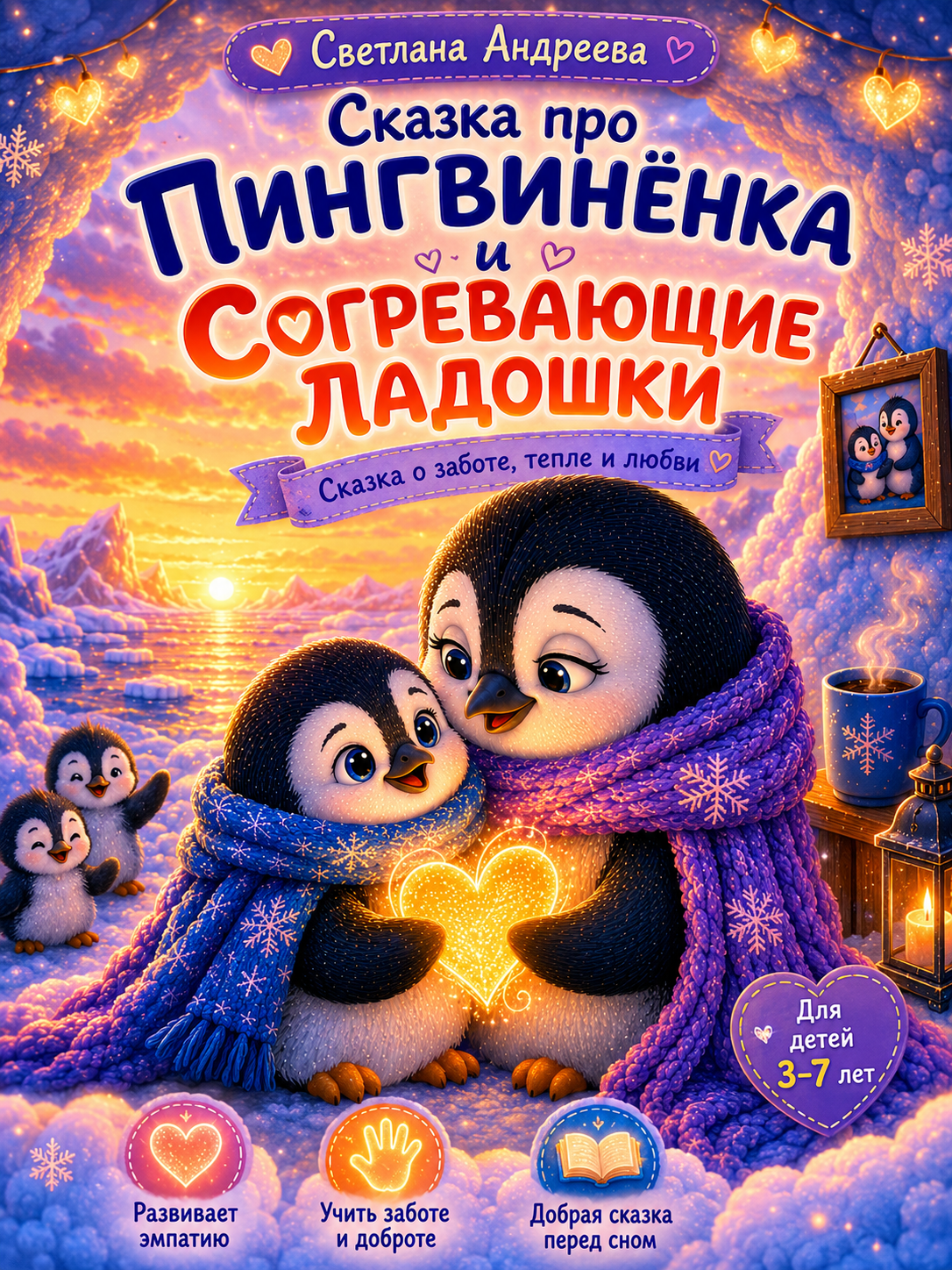 Сказка про Пингвинёнка и Согревающие Ладошки