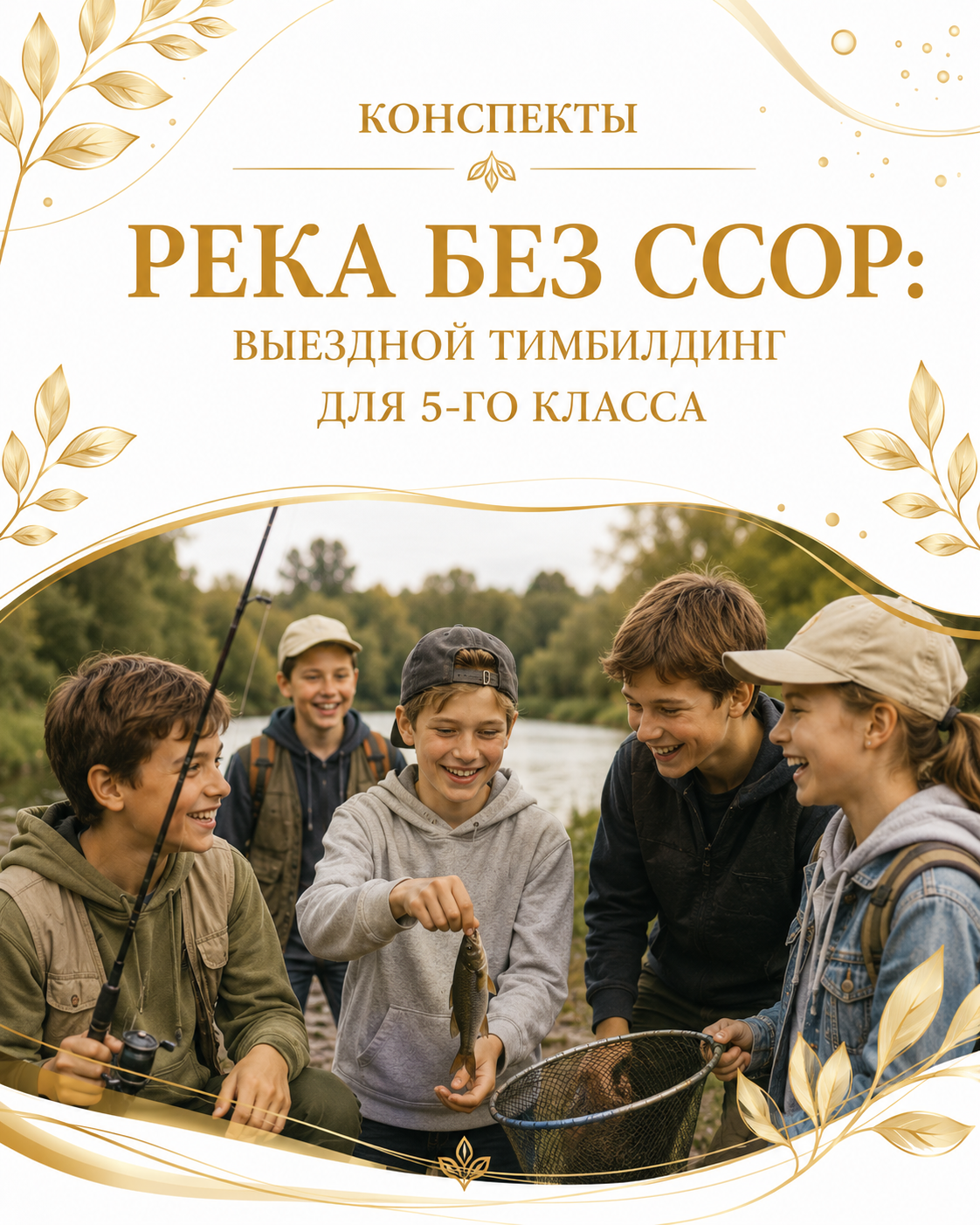 Река без ссор: выездной тимбилдинг для 5-го класса